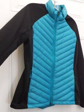32 Degrees Heat Down Puffer Jacket turquoise  Woman’s -size S